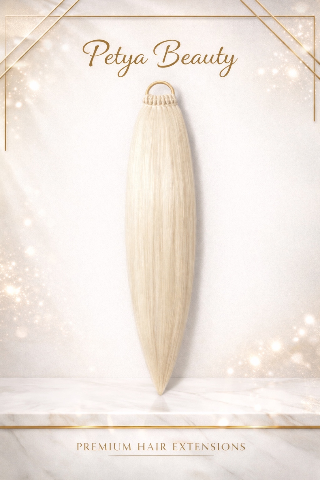 Опашка с ластик - Русо 613 65см (РЪЧНА изработка)