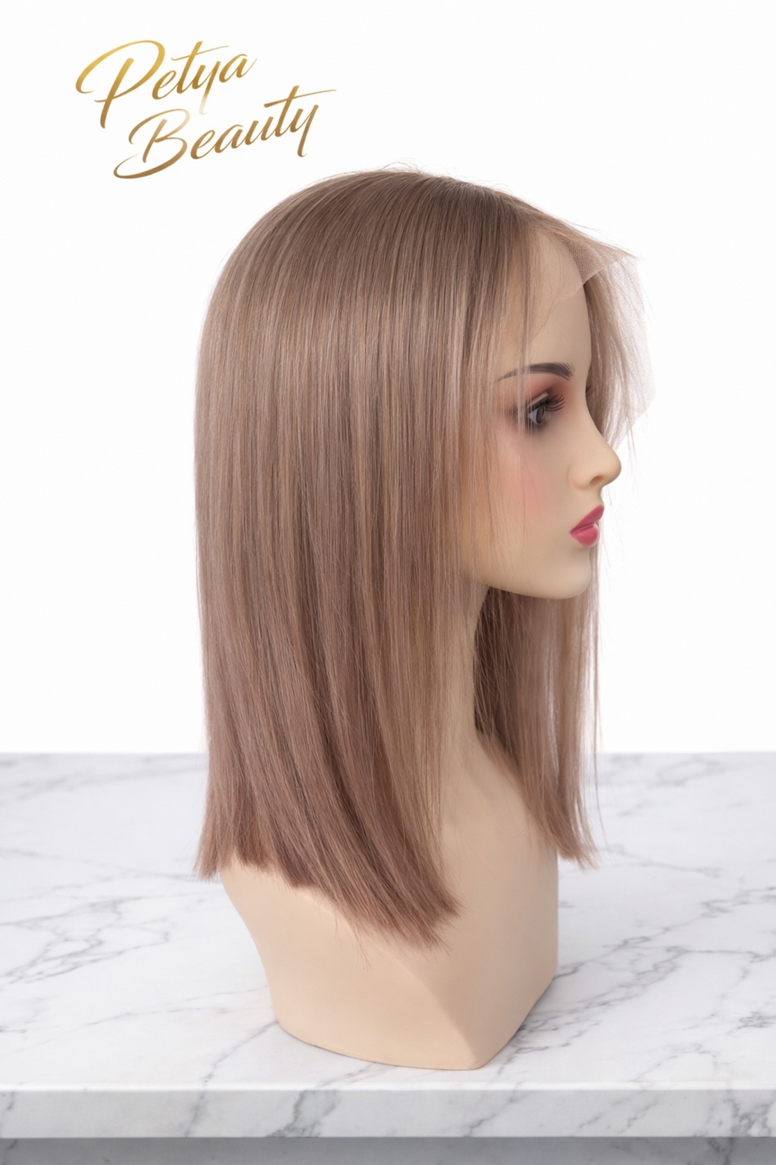 Перука - 100% естествен косъм - ЛИДИЯ