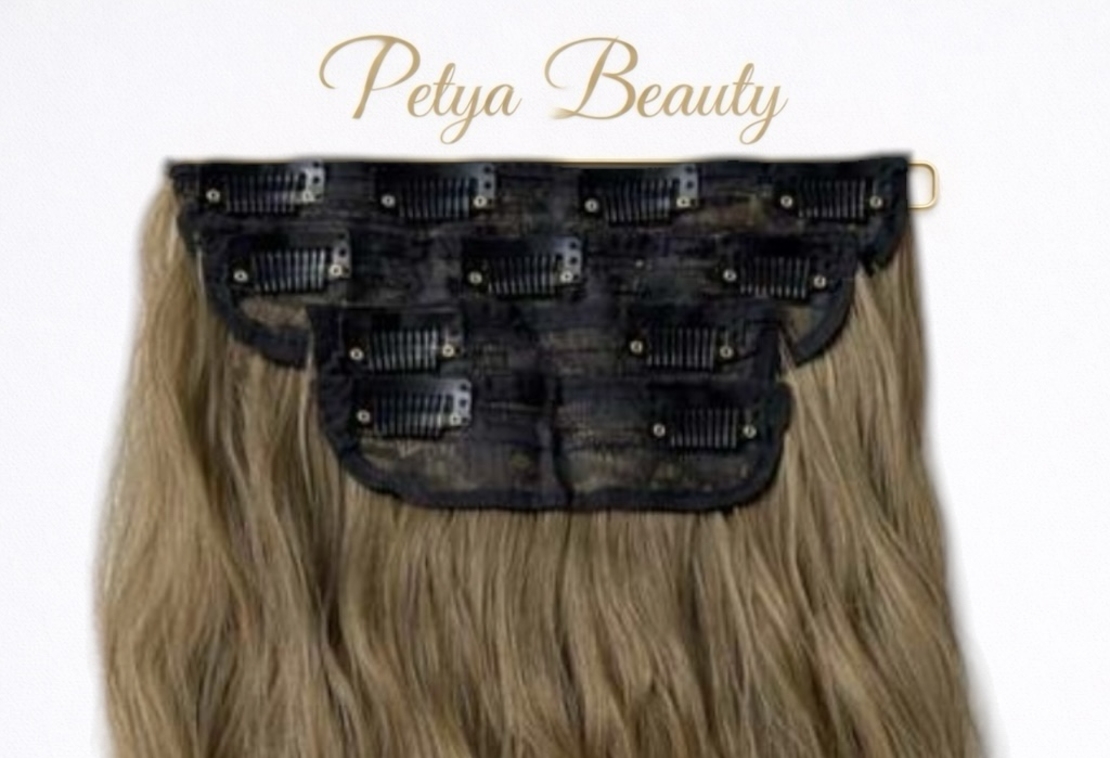 Комплект екстеншън от 4 части - ЦВЯТ 8.1. ( ВЪЛНИ)