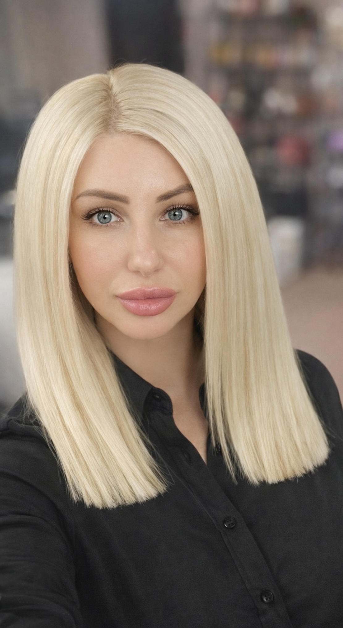 Перука - 100% естествен косъм - ЛИДИЯ