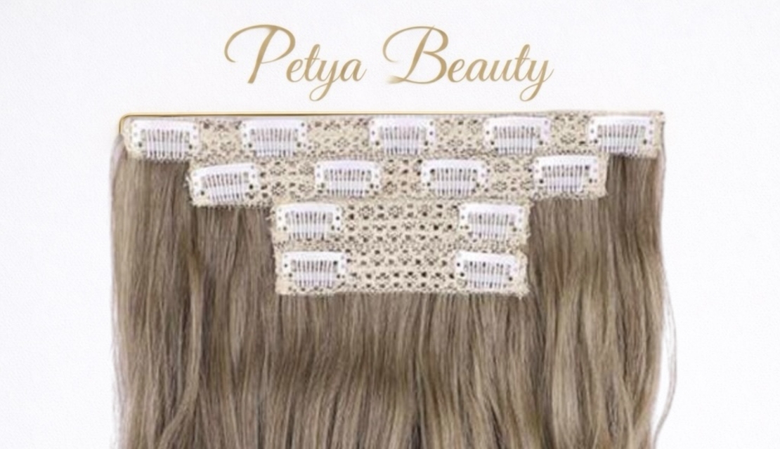 Комплект екстеншън от 4 части - БЕЖОВО РУСО ( ВЪЛНИ)