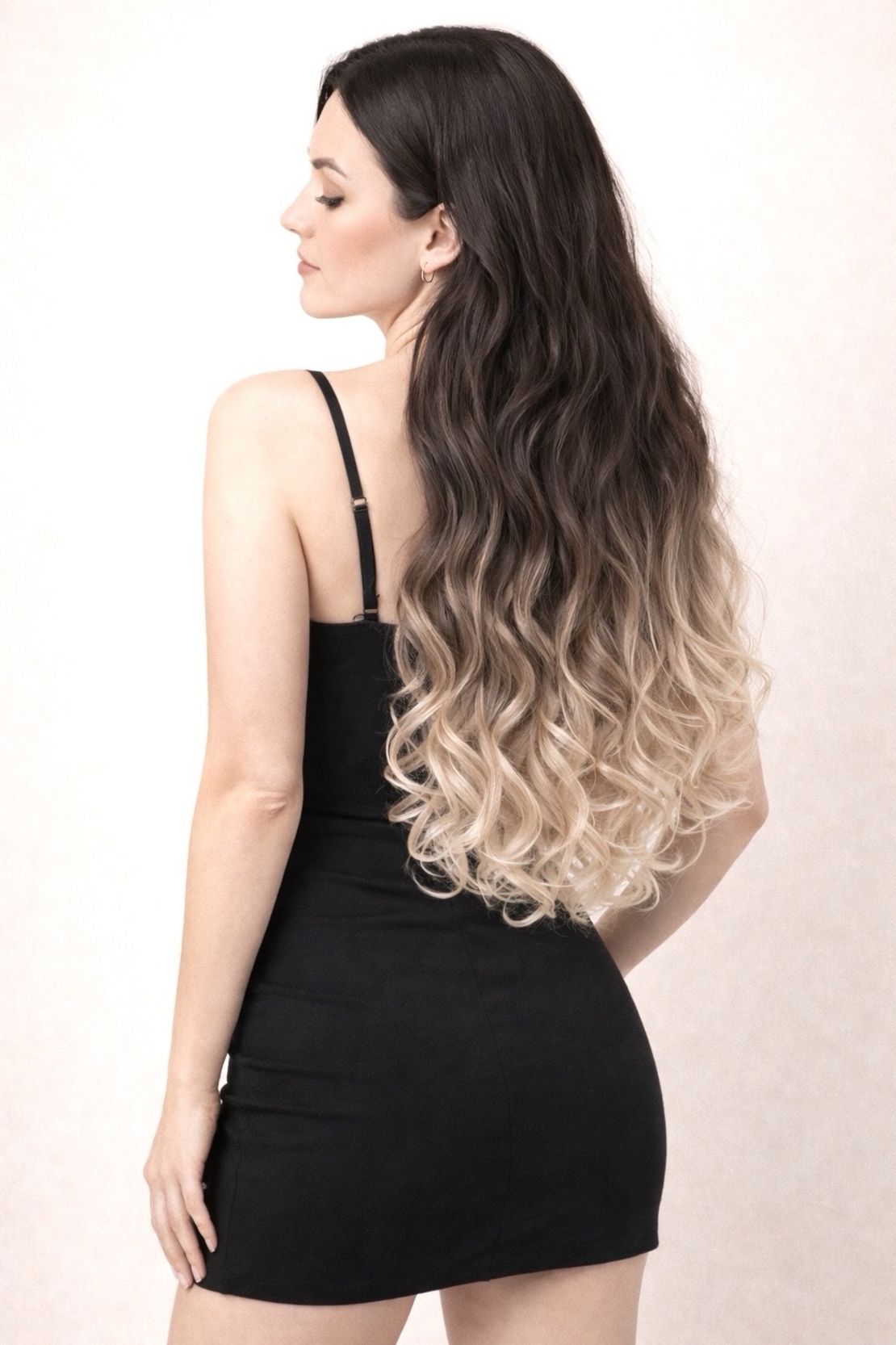 /Премиум/ екстеншън от 1 част в цвят - БАЛЕАЖ (ВЪЛНИ)