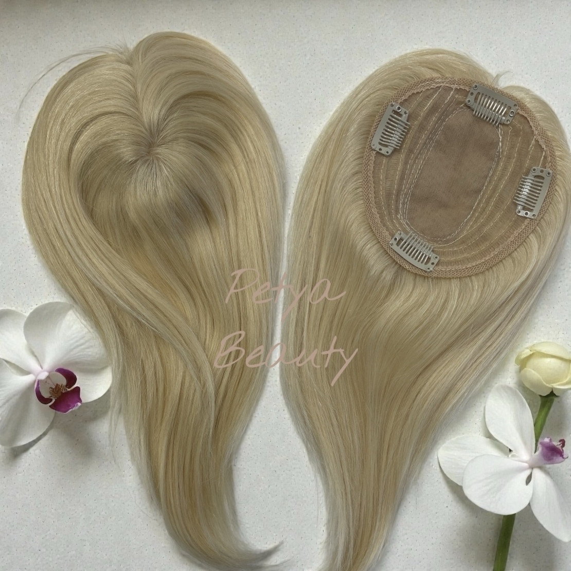 Тупе - 100% естествен косъм - Русо 613 - 25см