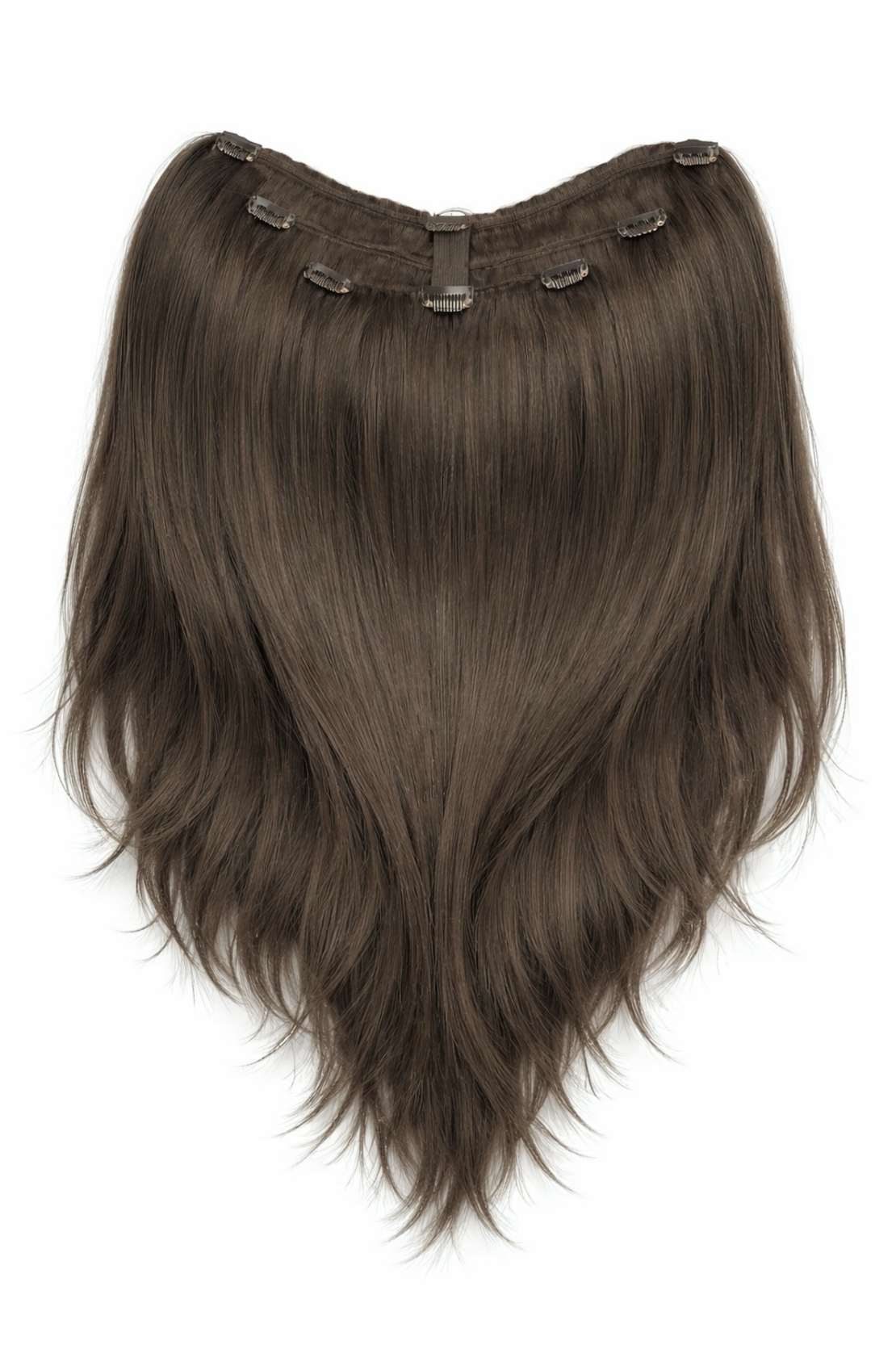 Екстеншън - ПЕПЕРУДА - 100% естествен косъм