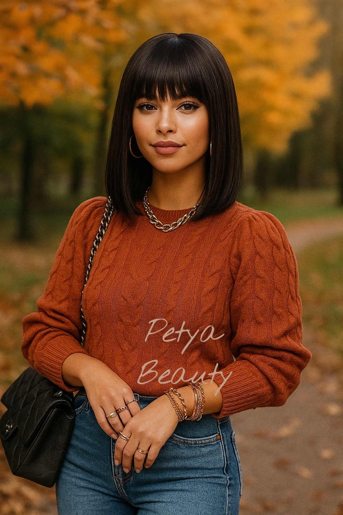 Перука - 100% естествен косъм - ОДРИ