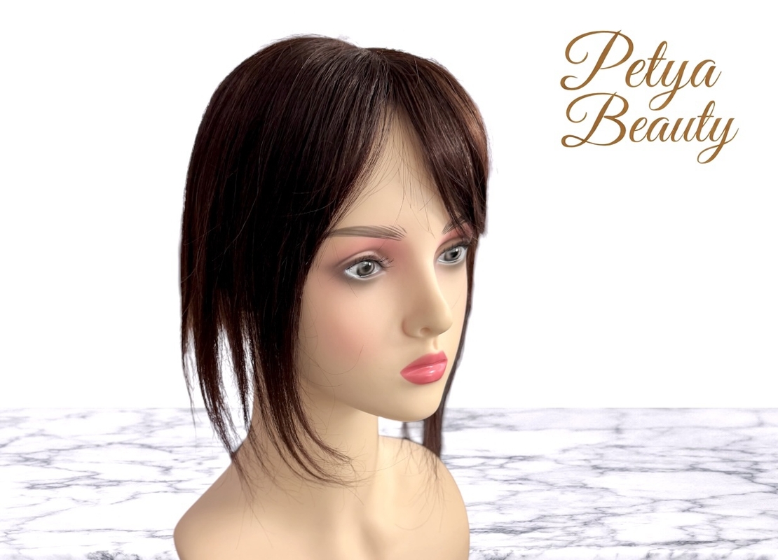 Тупе - 100% естествен косъм – Модел МИНИ - Махагон