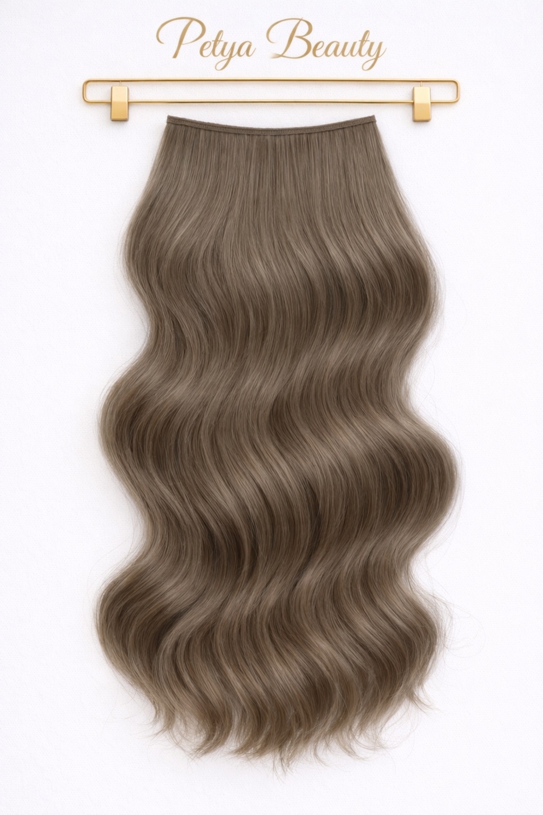 Комплект екстеншън от 4 части - БЕЖОВО РУСО ( ВЪЛНИ)