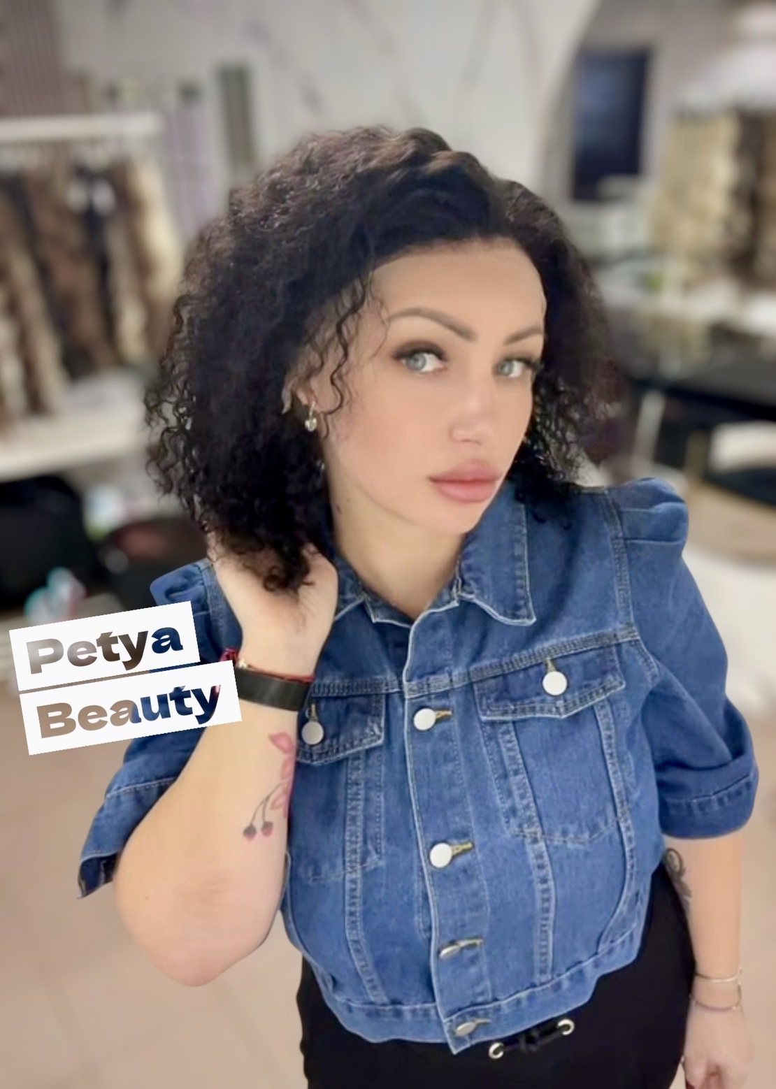 Перука - 100% естествен косъм - ЖАНЕТ