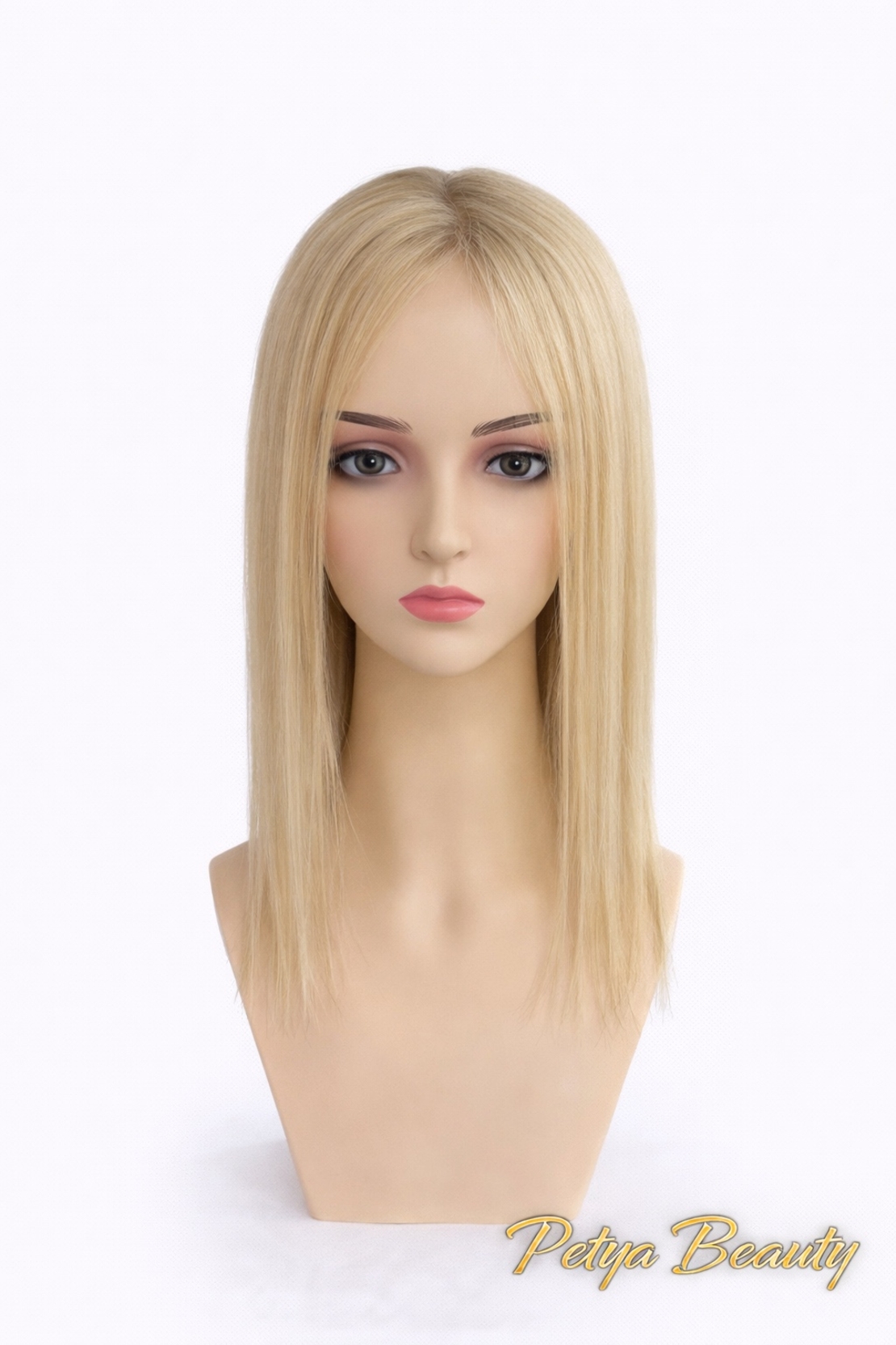 /ПРЕМИУМ/ Тупе - 100% естествен косъм - Натурално русо