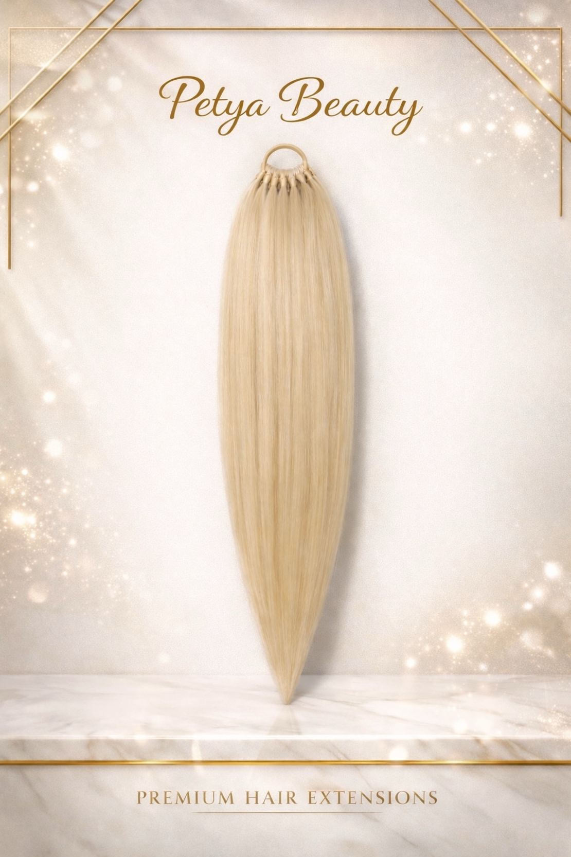 Опашка с ластик - Сахара 85 см (РЪЧНА изработка)