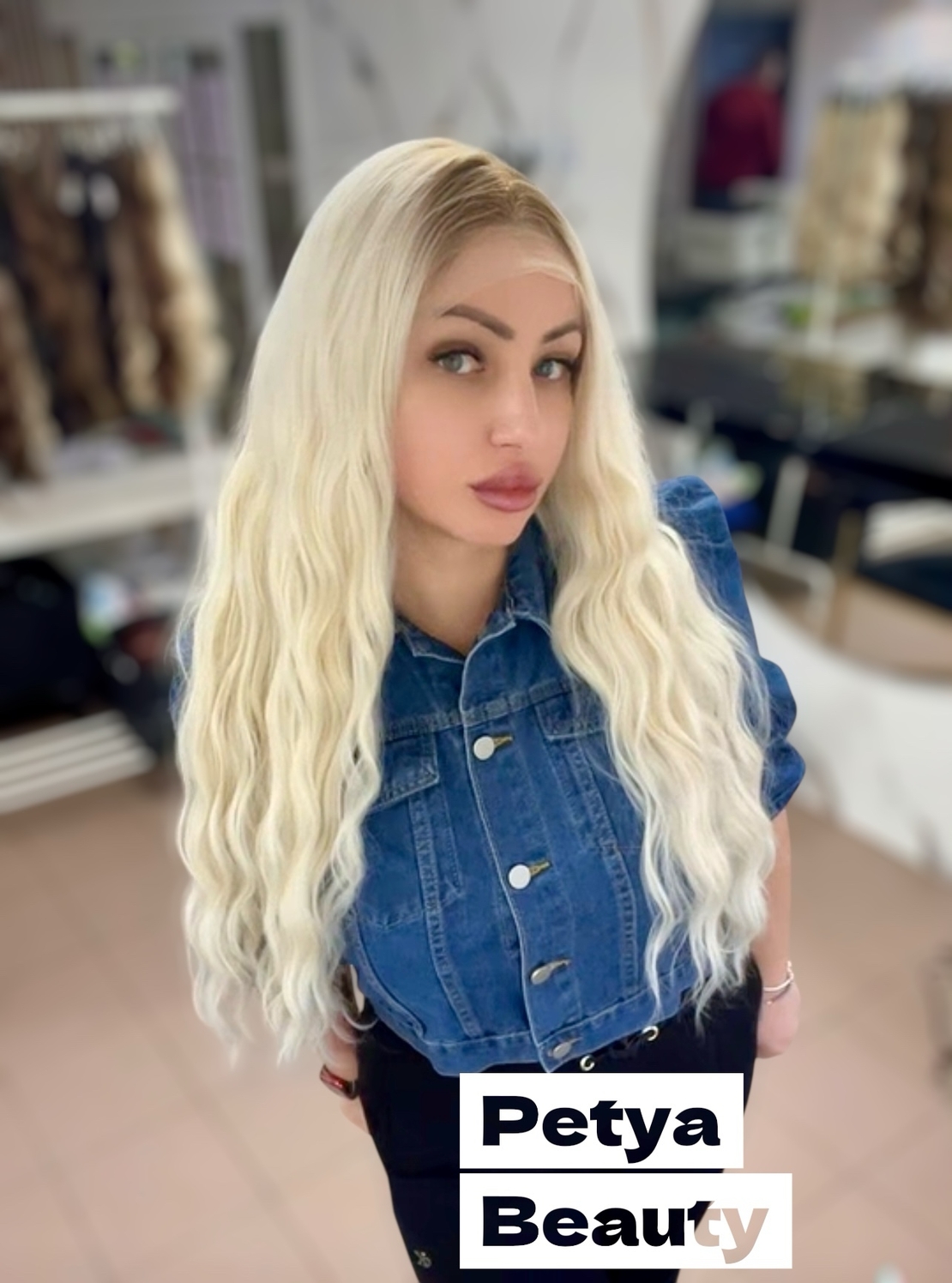 Перука - ПАМЕЛА - РЕАЛИСТИЧЕН скалп