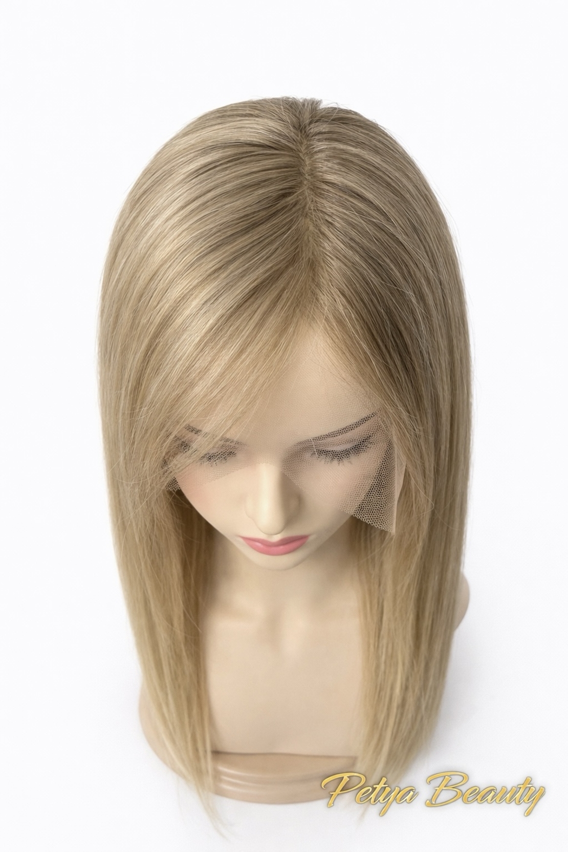 Перука - 100% естествен косъм - АМБЪР