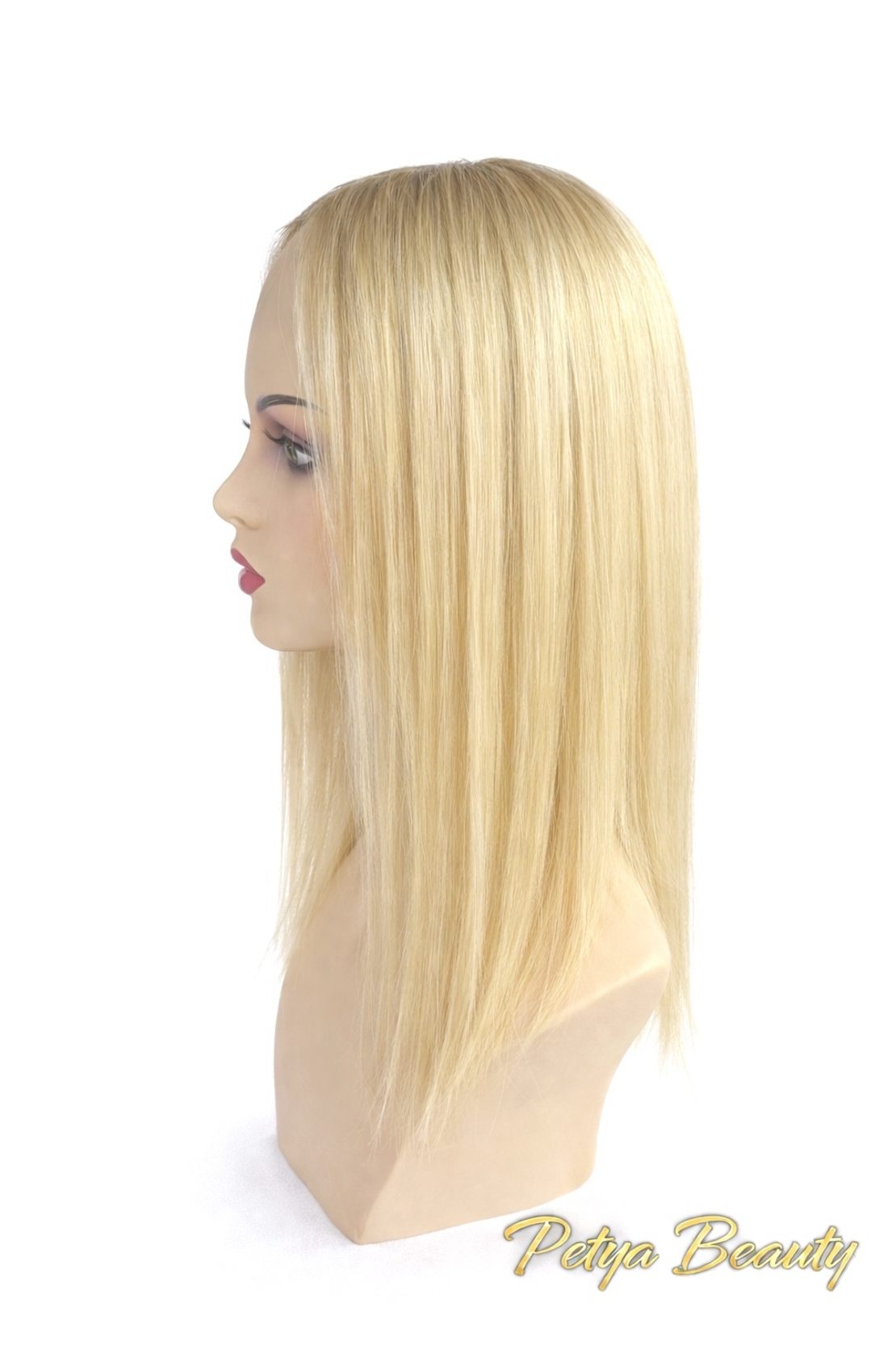 /ПРЕМИУМ/ Тупе - 100% естествен косъм - Натурално русо