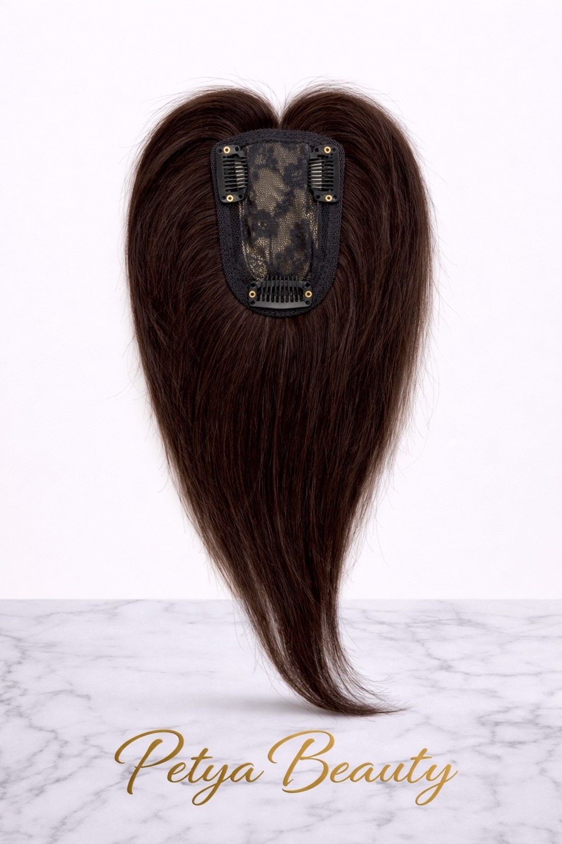 Тупе - 100% естествен косъм – Модел МИНИ - Махагон