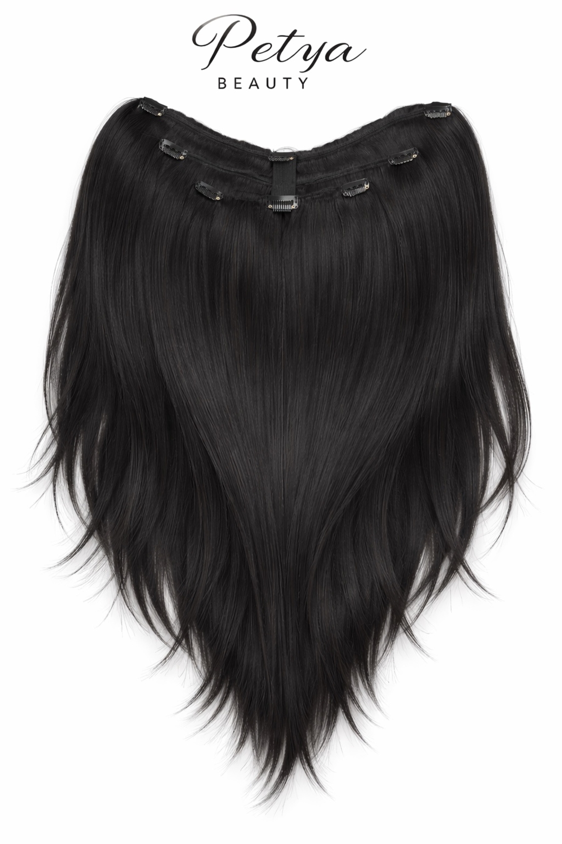 Екстеншън - ПЕПЕРУДА - 100% естествен косъм