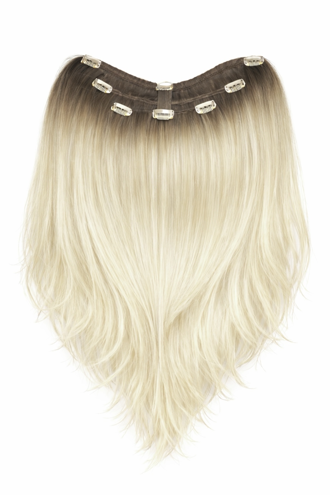 Екстеншън - ПЕПЕРУДА - 100% естествен косъм