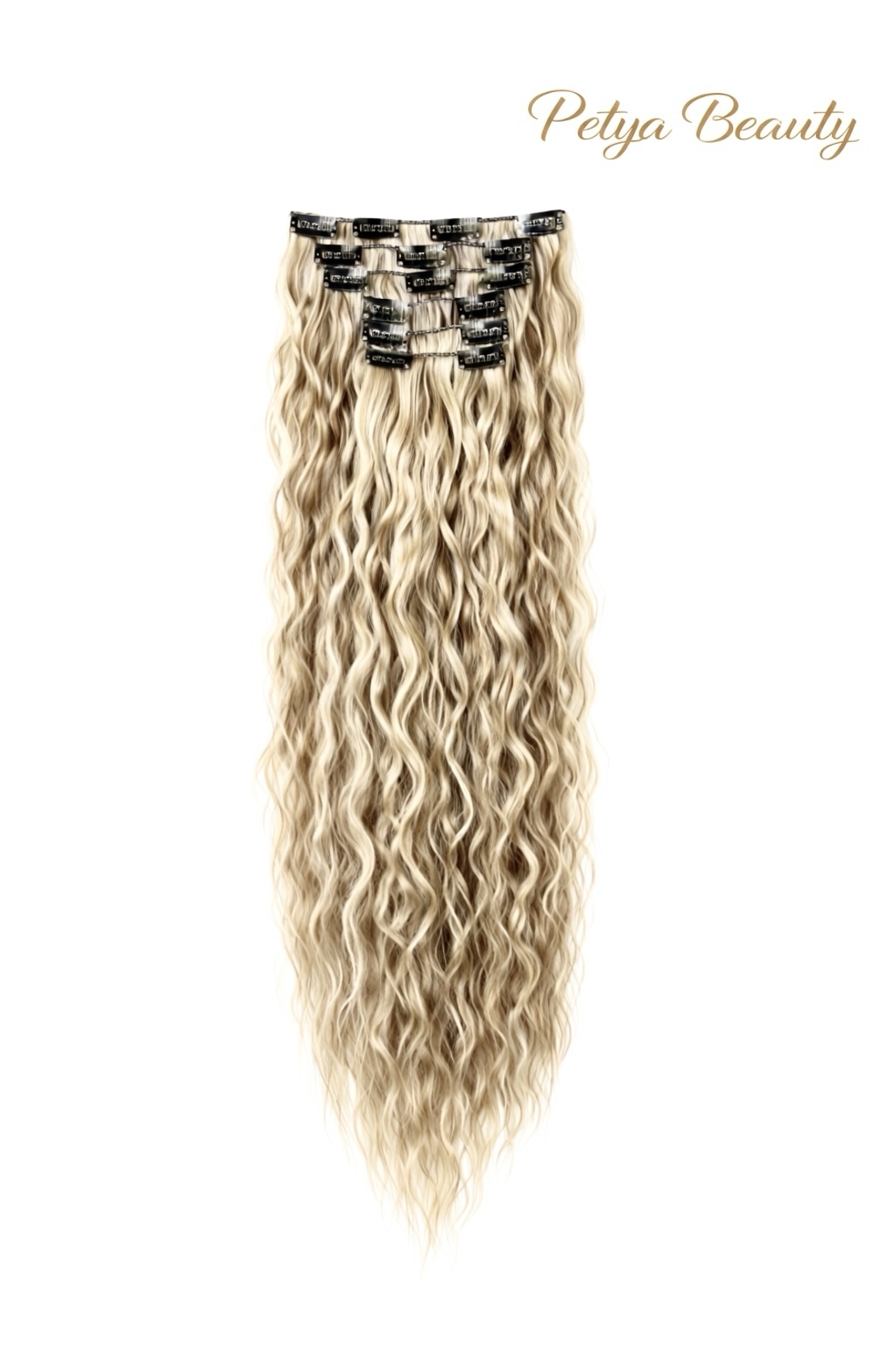 Комплект екстеншън от 6 части в цвят - КИЧУРИ ( КЪДРИЦИ)