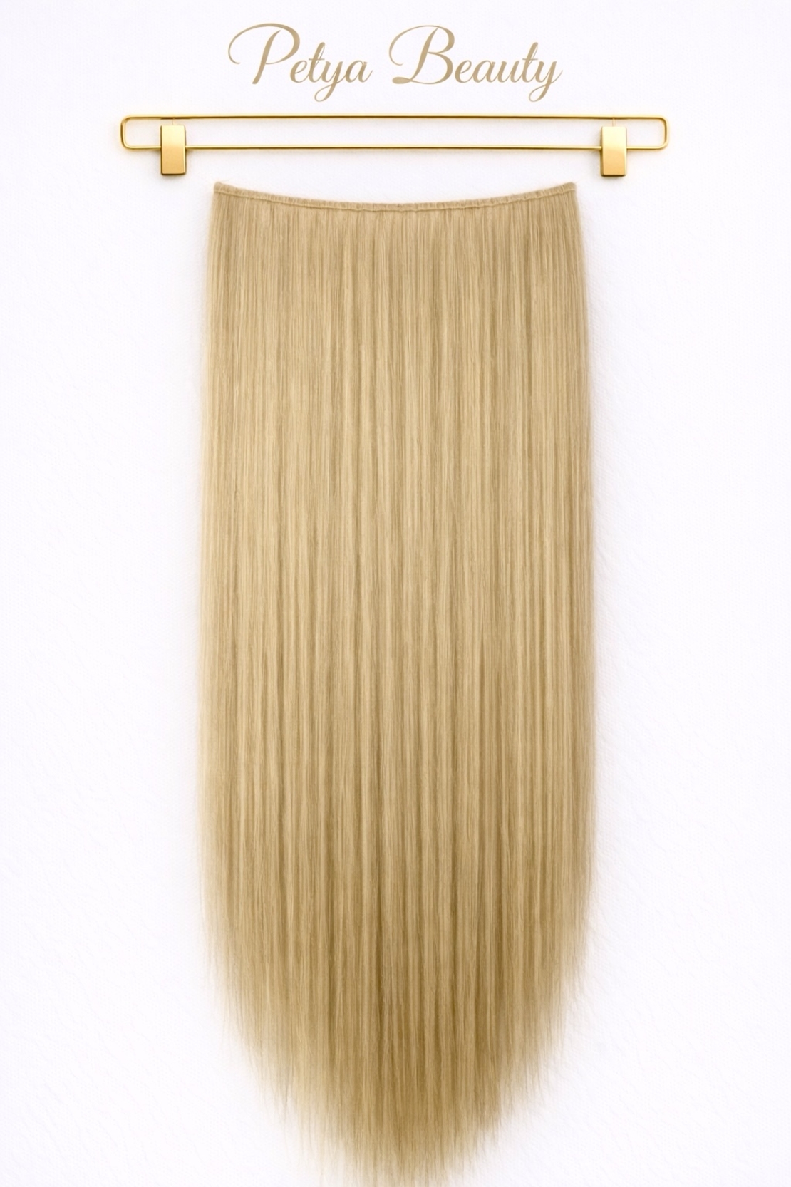 Комплект екстеншън от 9 части - ТЪМНО РУСО