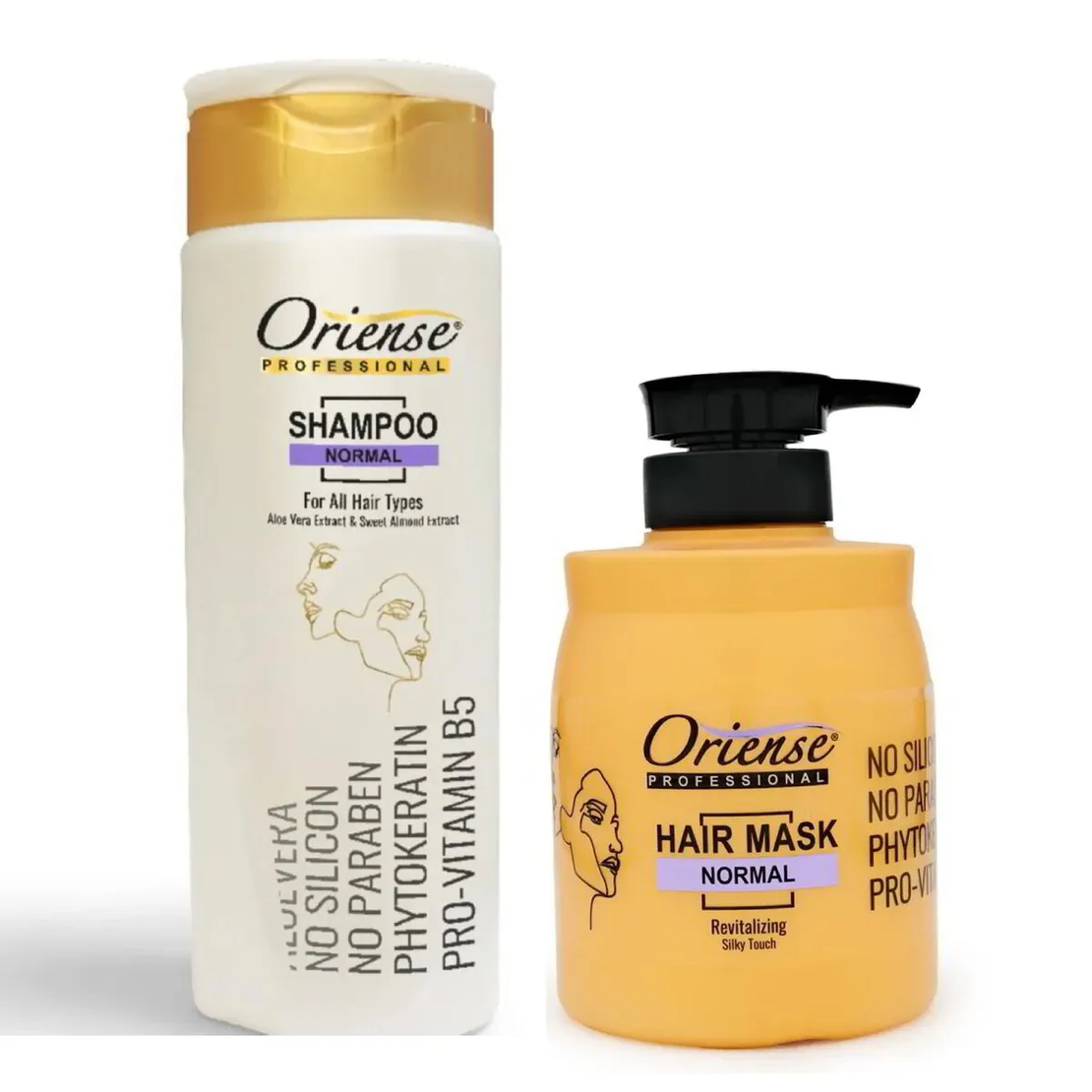 Комплект маска и шампоан за нормална коса Oriense Normal Hair Set