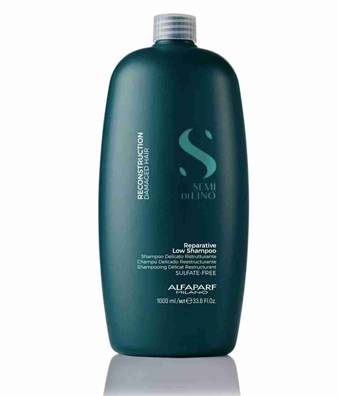 Възстановяващ шампоан с бамбук ALFAPARF SEMI DI LINO RECONSTRUCTION REPARATIVE SHAMPOO 1000ml