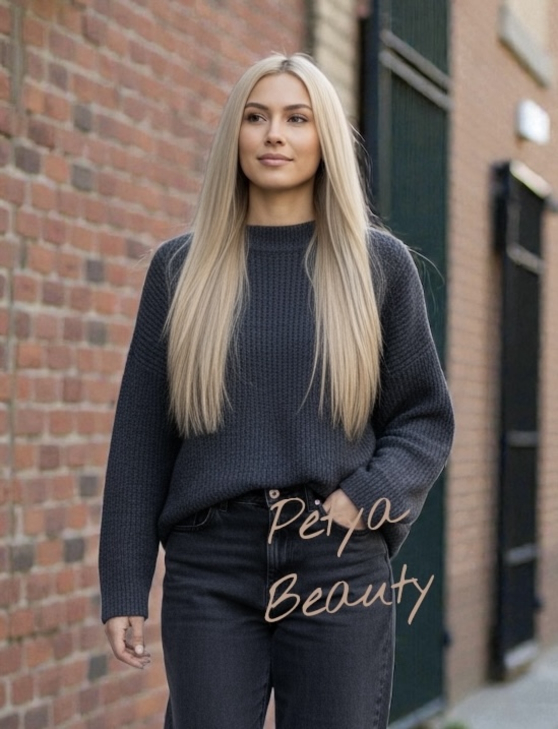 100% Естествен косъм - ХАЛО Екстеншън на цял ред - НАТУРАЛНО РУСО