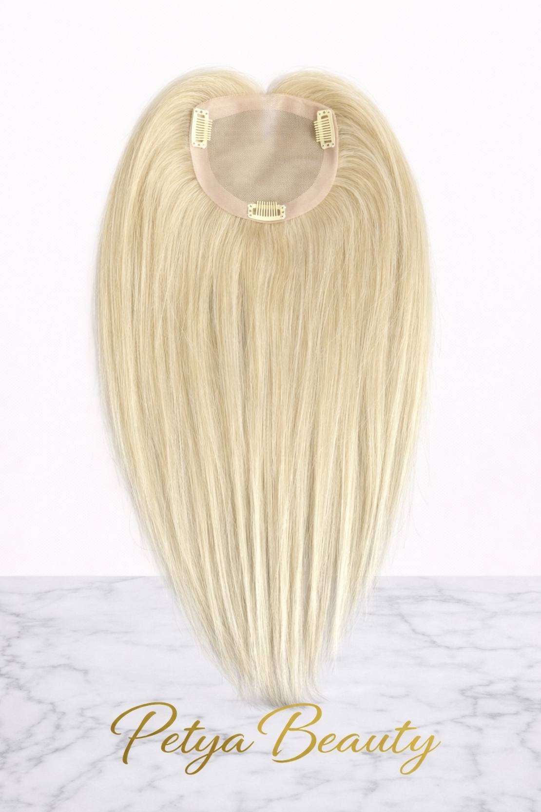 /ПРЕМИУМ/ Тупе - 100% естествен косъм - Натурално русо