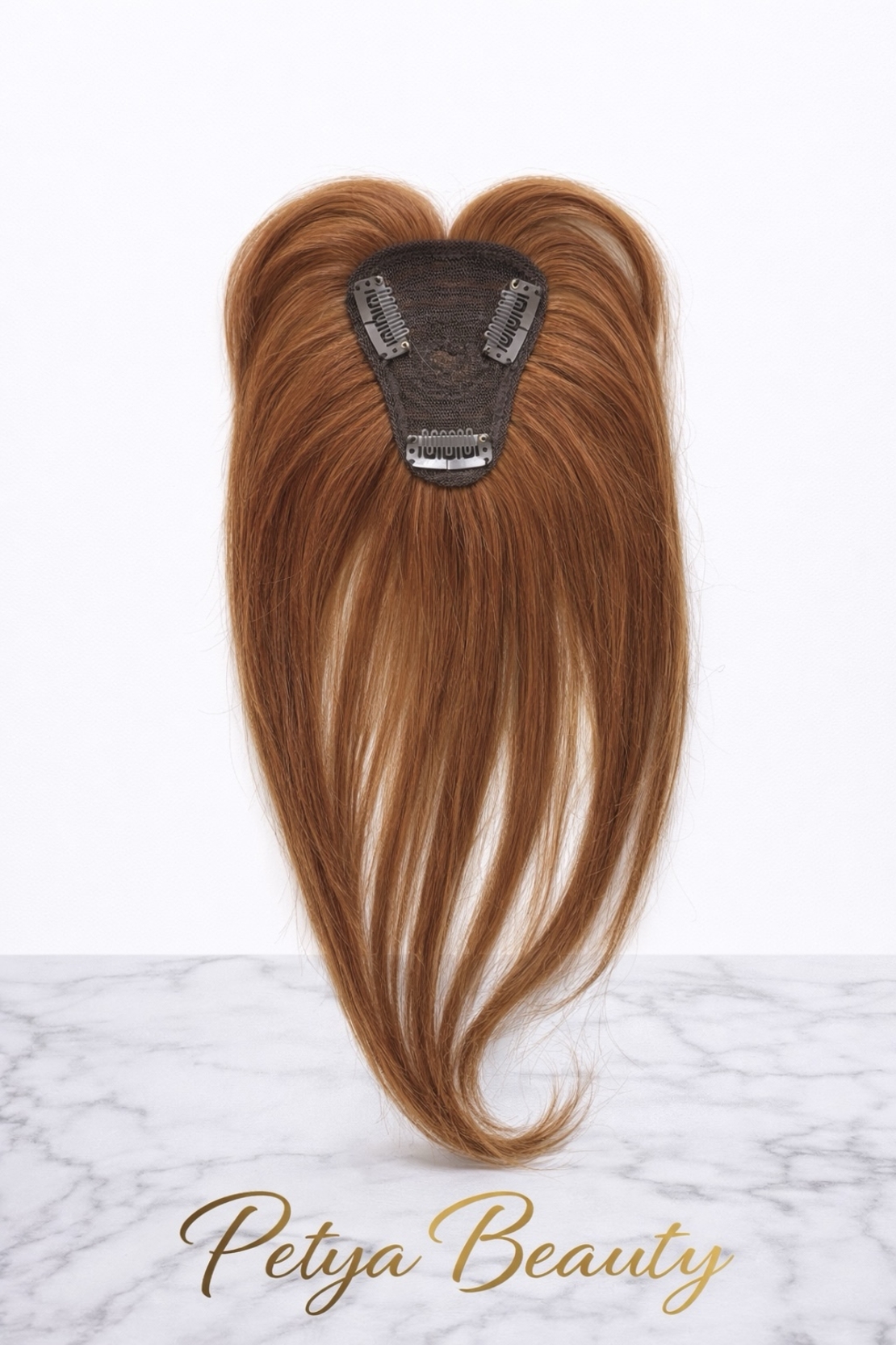 Тупе - 100% естествен косъм – Модел МИНИ - Джинджър