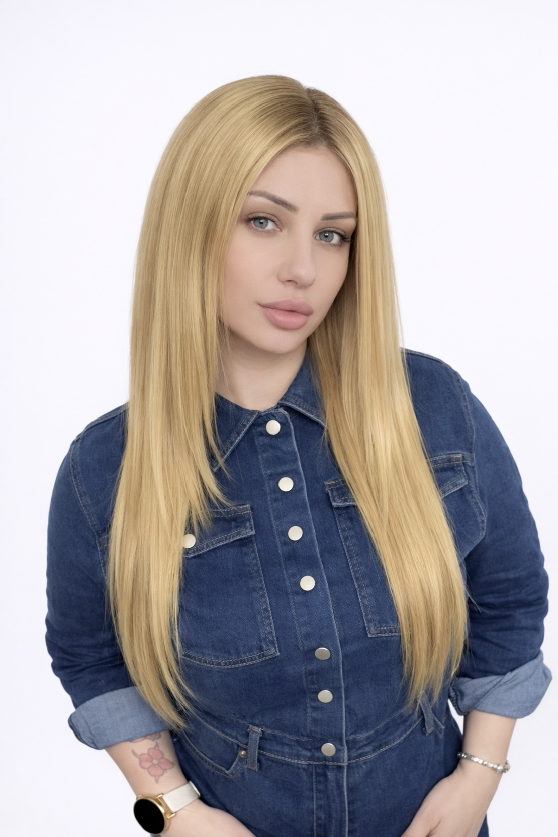 Перука - КАМИ - РЕАЛИСТИЧЕН скалп