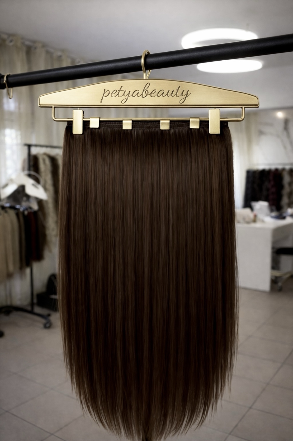 Комплект екстеншън от 4 части в цвят - Шоколад /200 грама/