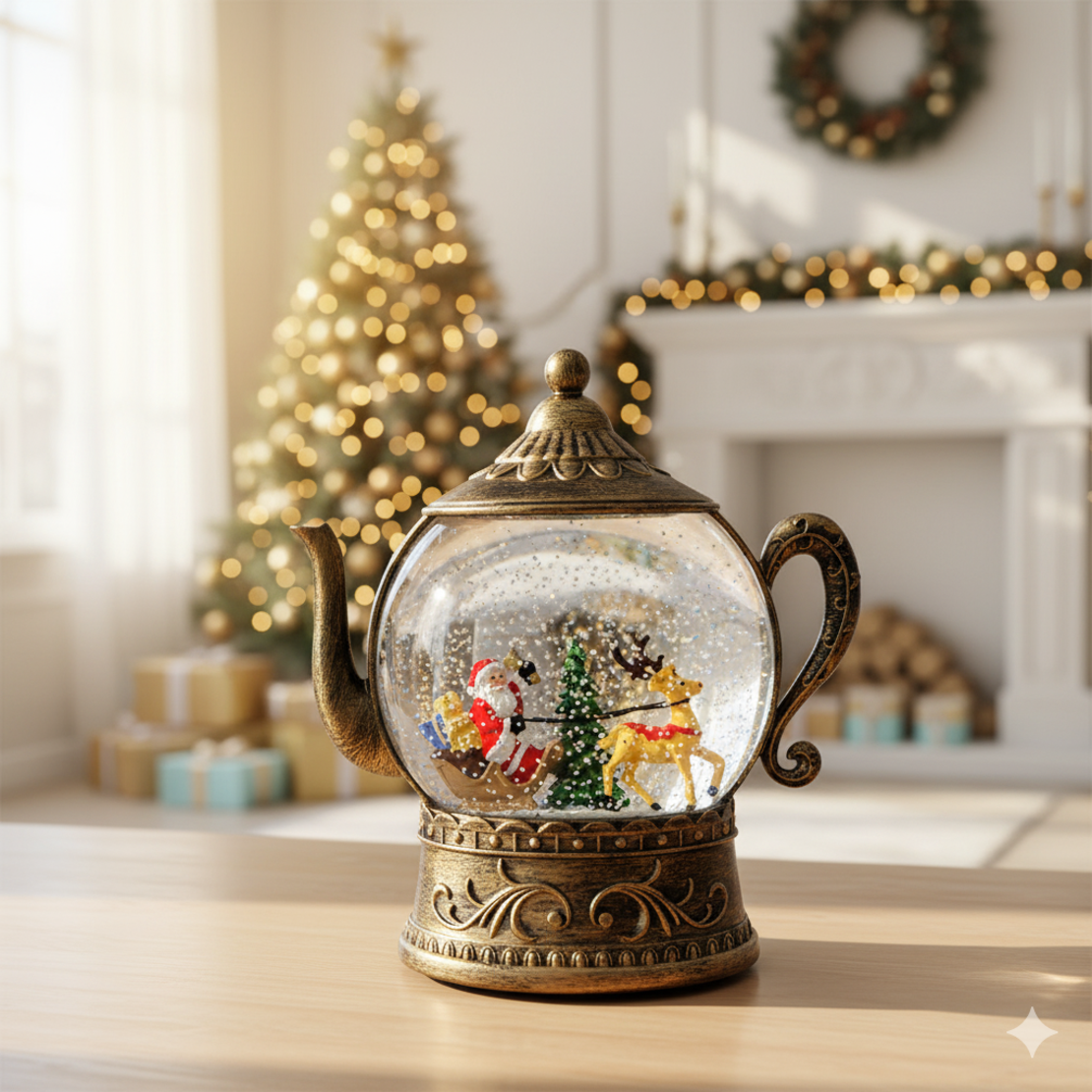 Коледен вълшебен чайник