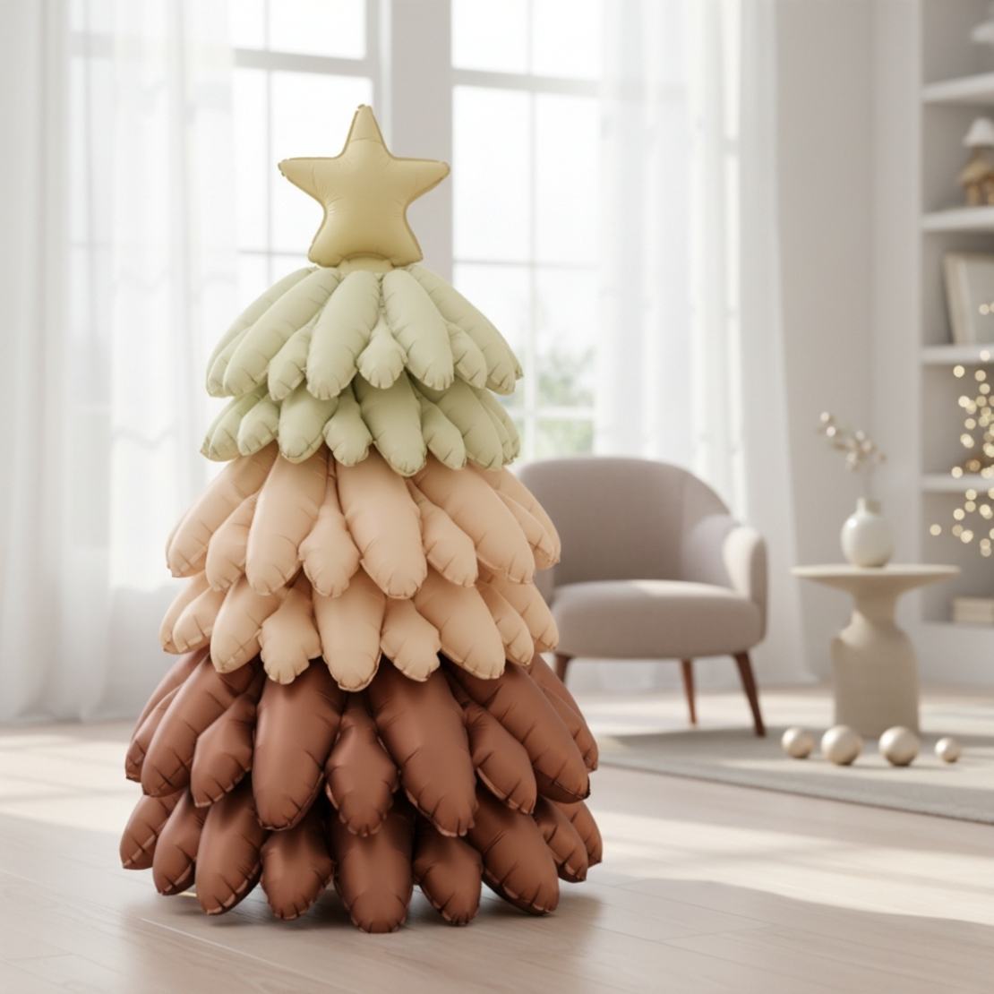 Коледни 3D елхи състоящи се от 7 части Коледни балони