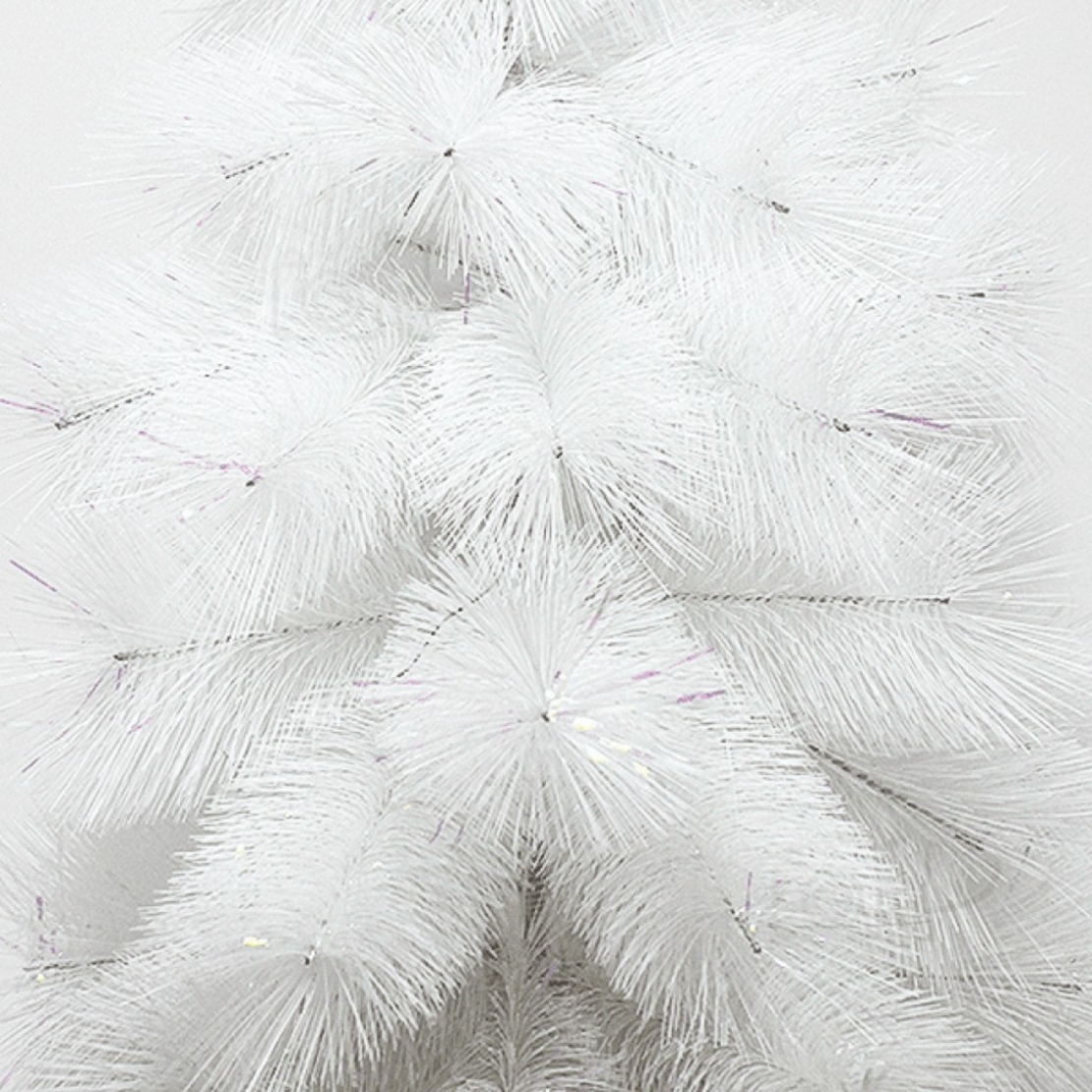 Изкуствена коледна елха - бяла