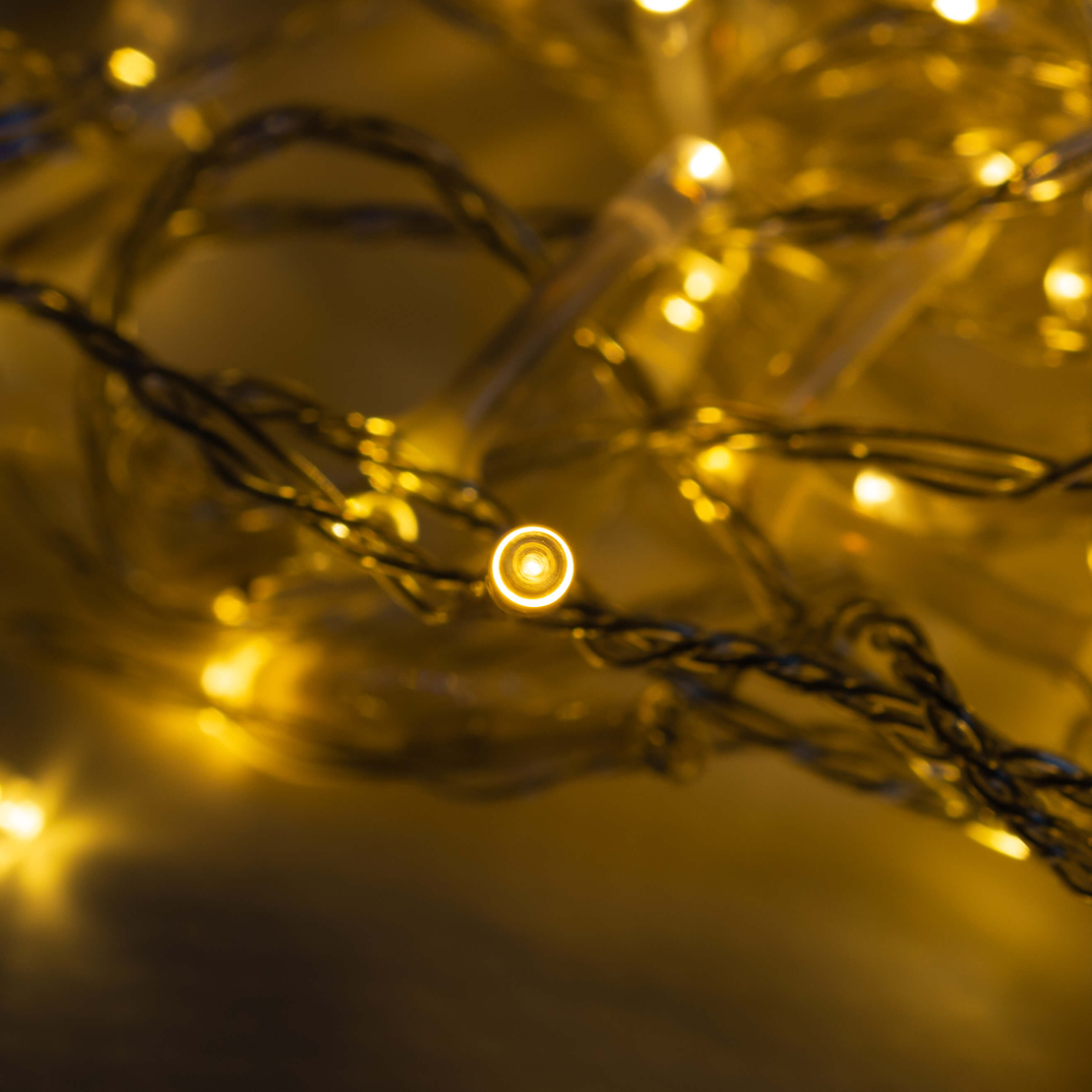 Светещ LED гирлянд с 200 светлини