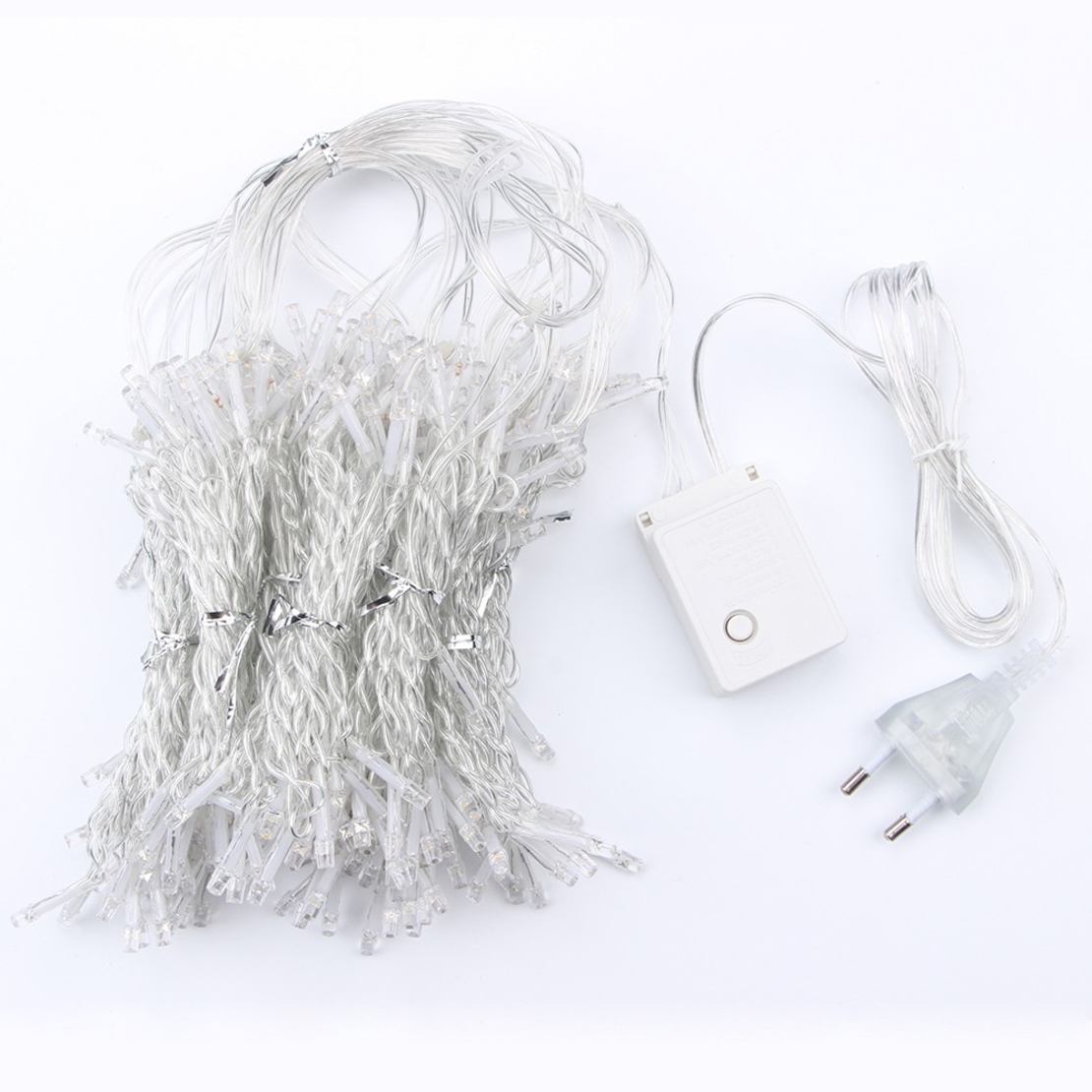 Коледна украса - светеща завеса