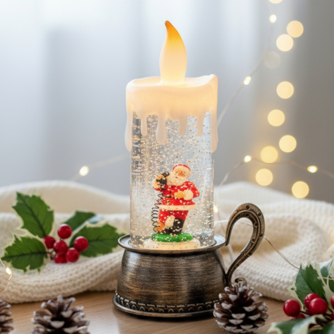Магическа коледна свещ - декорация