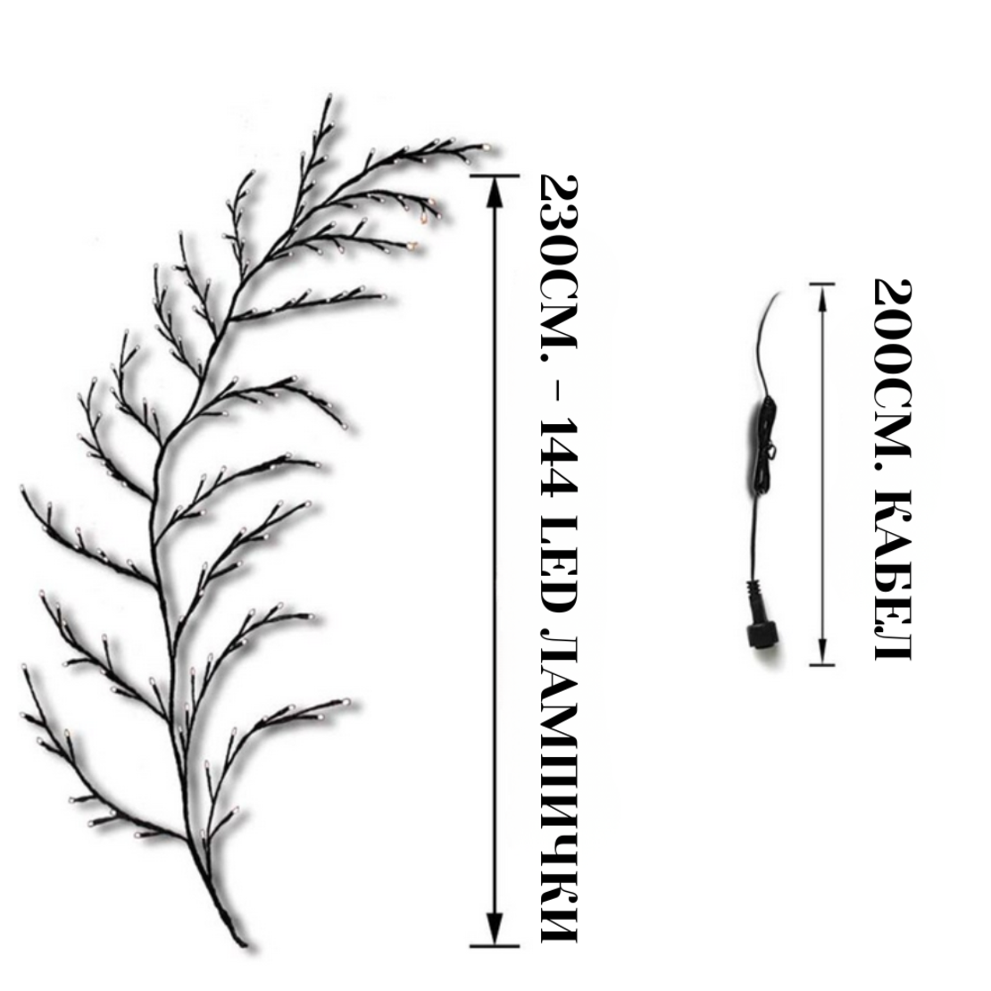 Стенна LED декорация с дистанционно - превърни всяка стена в произведение на изкуството