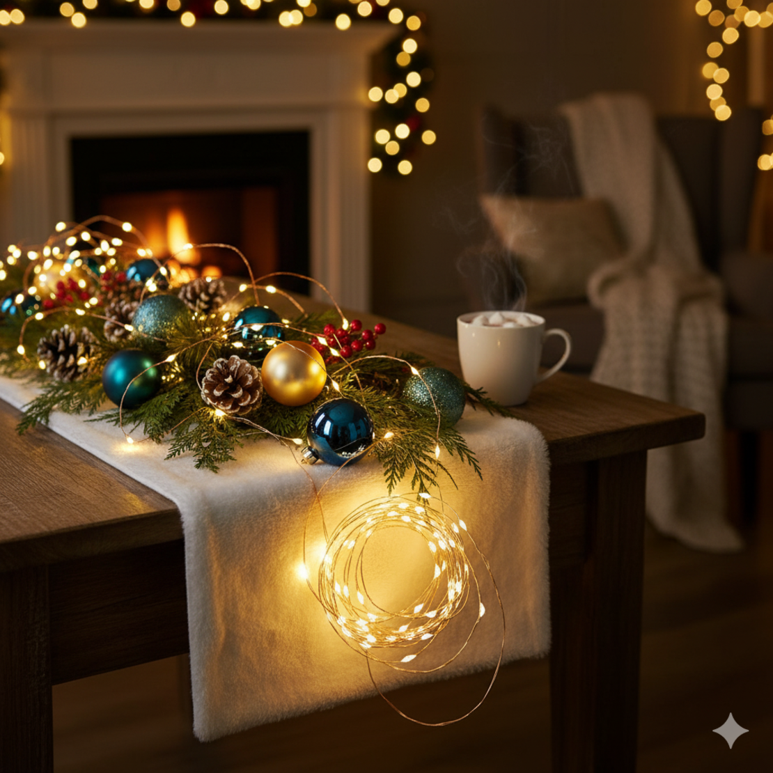 Приказни LED светлини струни 10 метра светодиодни