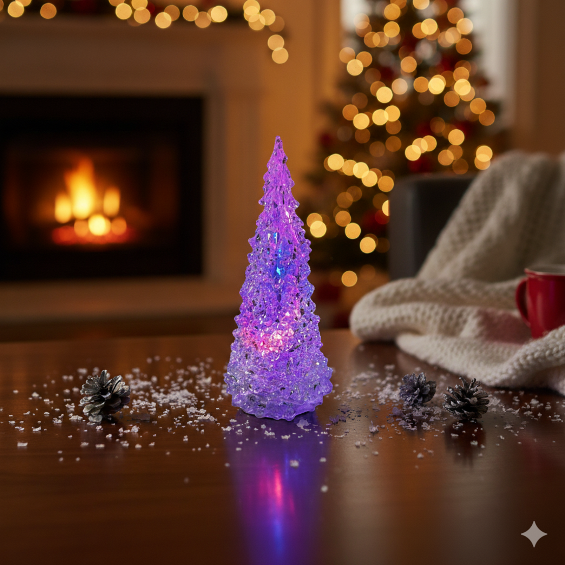 Магически светещи елхи с LED осветление T-4215