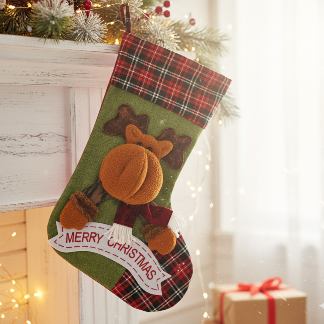 Празнични Коледни ботуши внесете магията на Коледа в дома си