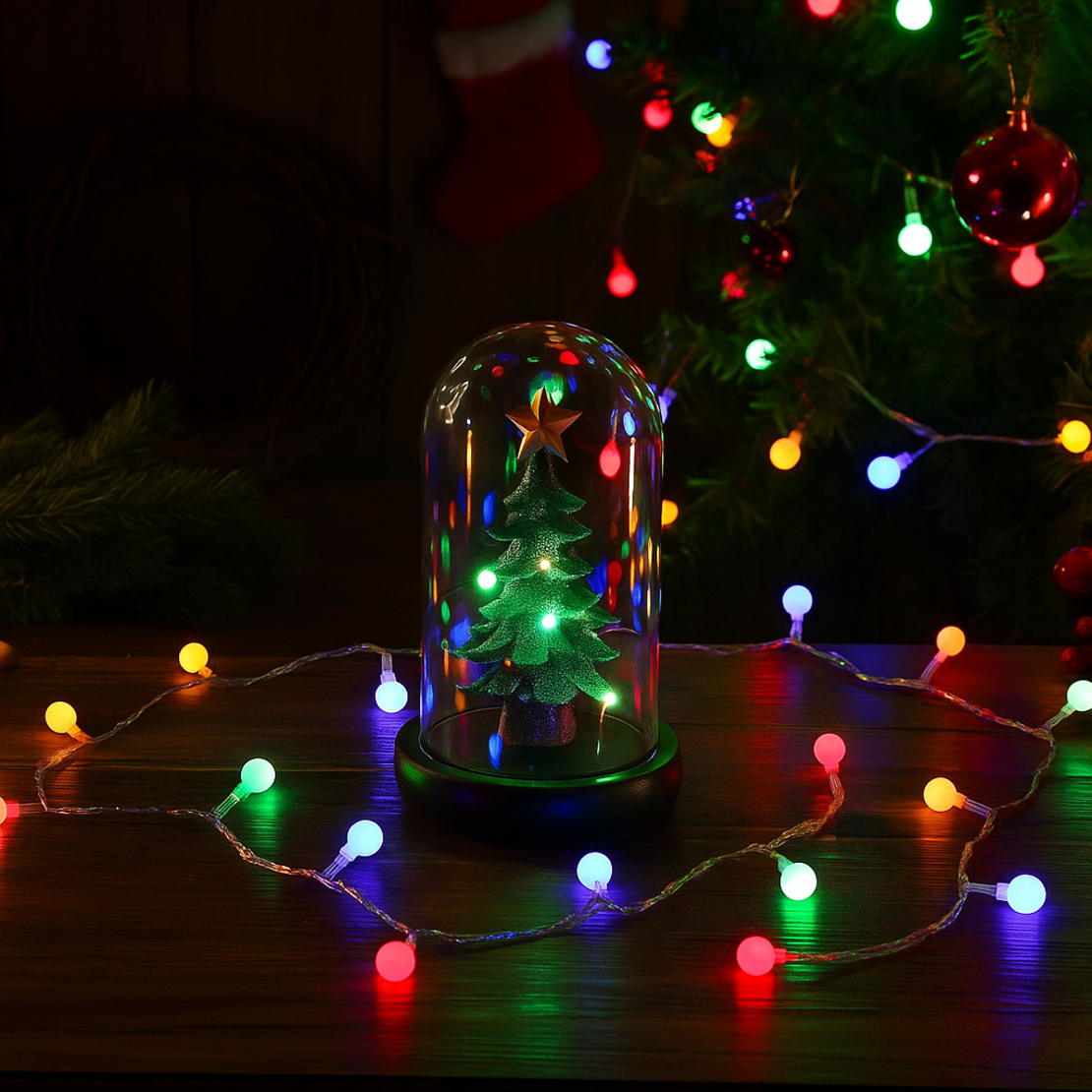 Коледно LED осветление 50 броя 5 метра за външна употреба