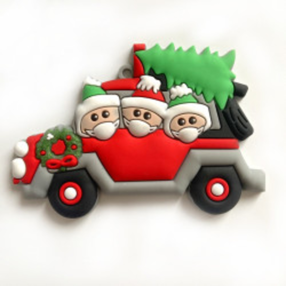 Красива коледна играчка за закачане на елхата