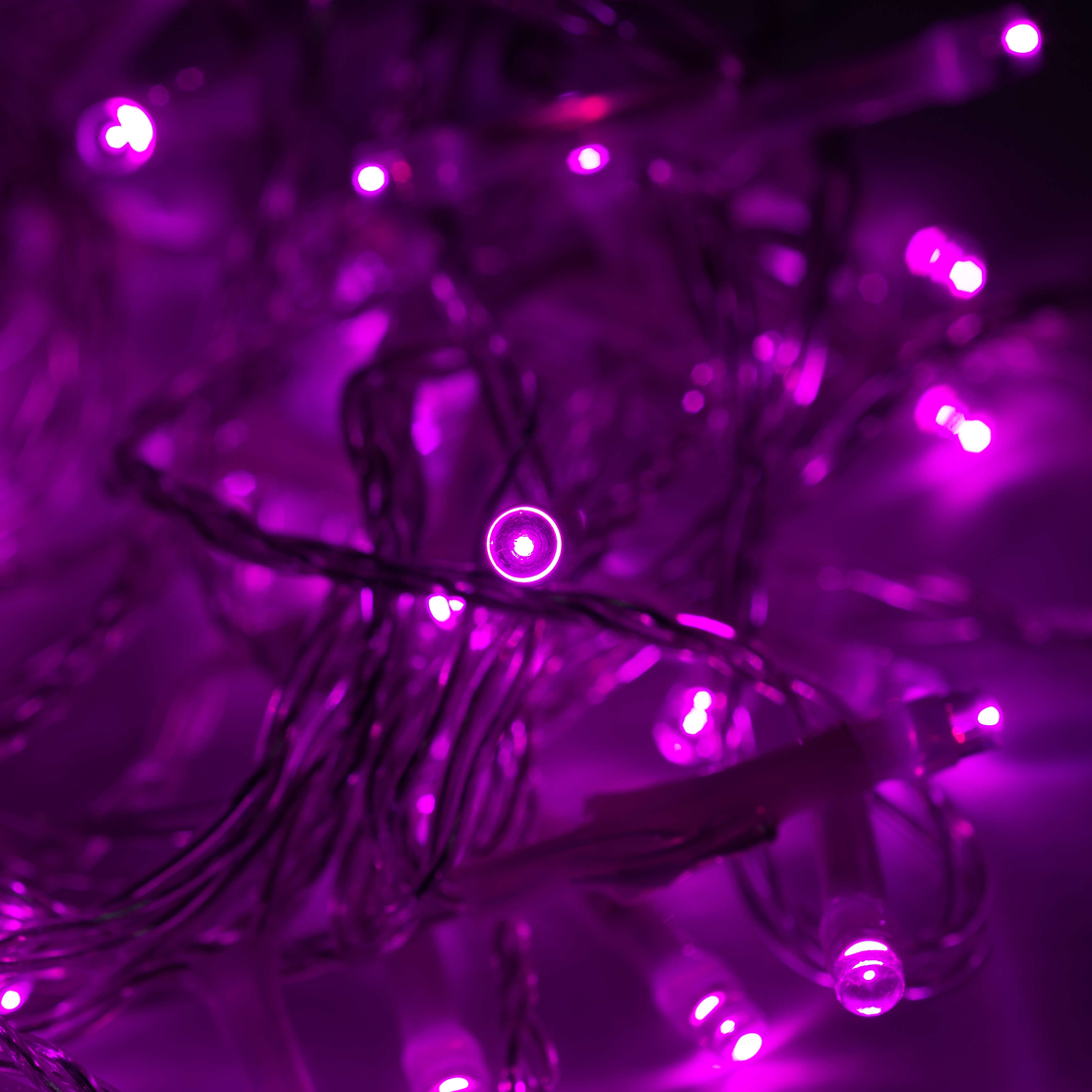 Светещ LED гирлянд с 200 светлини