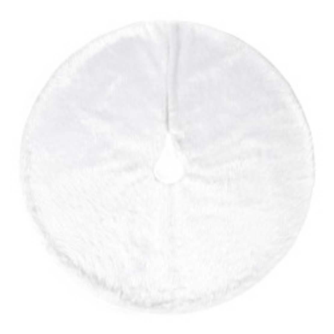 Кръгла плюшена подложка за коледно дърво елегантна украса за празничния декор