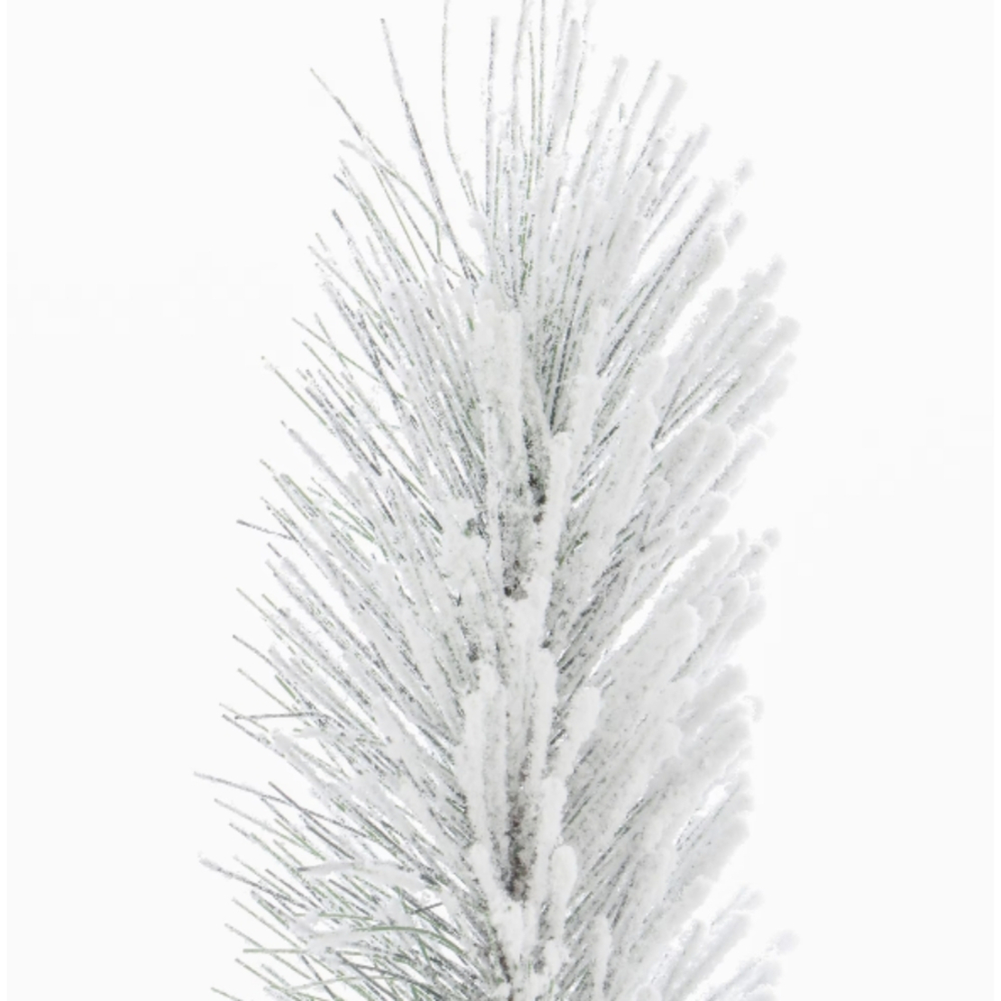 Изкуствено борче/елха със заскрежени иглички