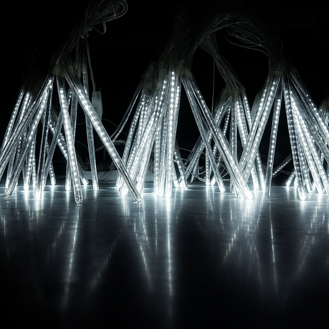 Коледни Led висулки падащ сняг