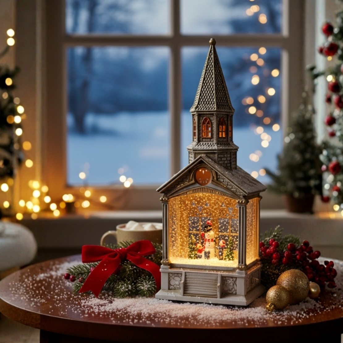 Коледна декорация със снежен човек