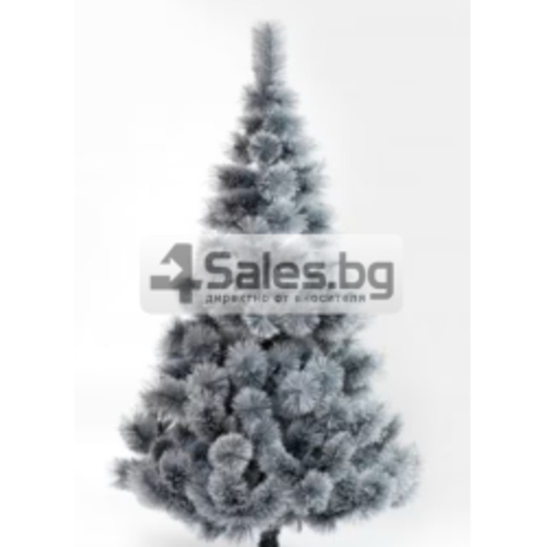 Изкуствено борче/елха със заскрежени иглички