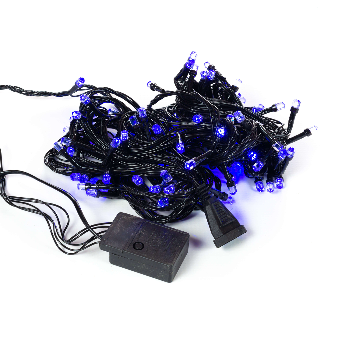 Коледни лампички кристал с удължител 10 метра 100 лампи