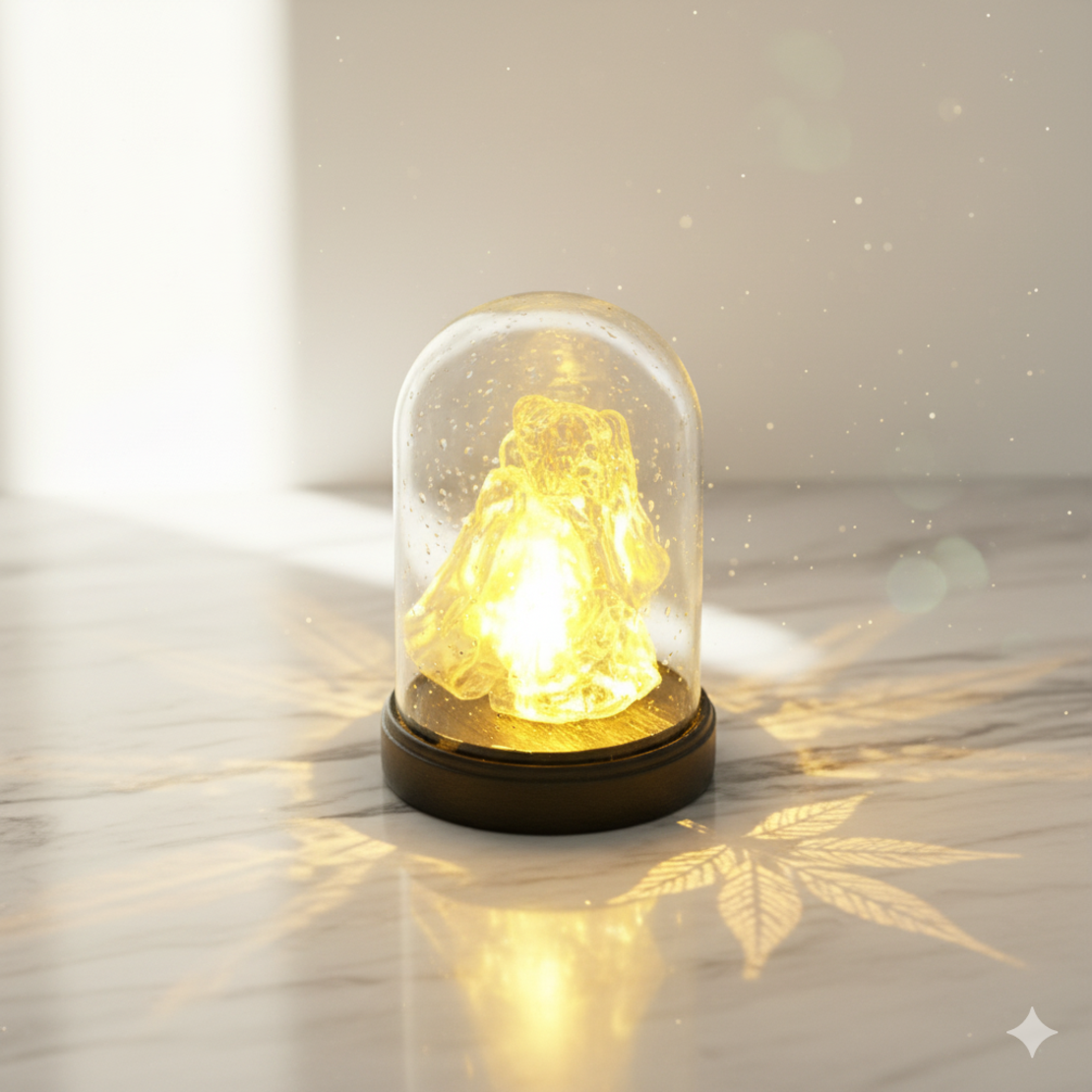 Коледна стъкленица с LED светлина