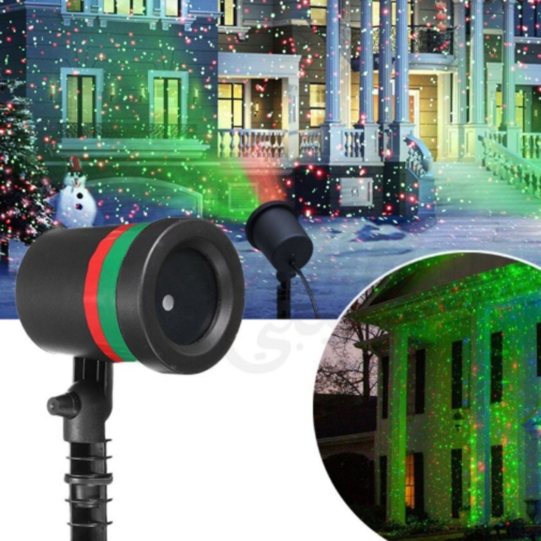 Лазерен прожектор за Коледна украса Star Shower